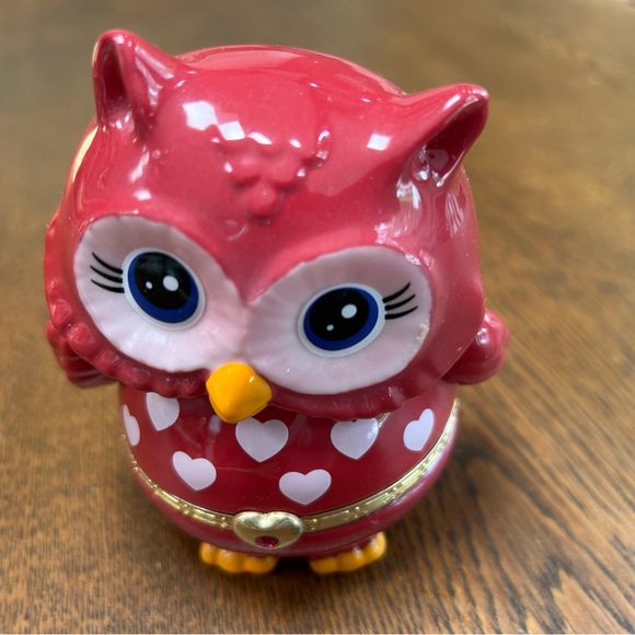 Granddaughter gift: Porcelain Bradford Exchange Owl “Always Love You” Music Box - Picture 1 of 6